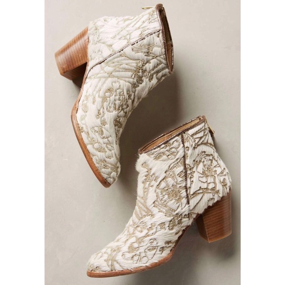 Anthropologie Shoes - ANTHRPOLOGIE STRENA AMSTERDAM CALFSKIN BOOTIES